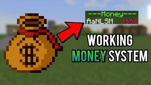 How to Make a Working Money System in Minecraft (Command Block Tutorial) *2024*