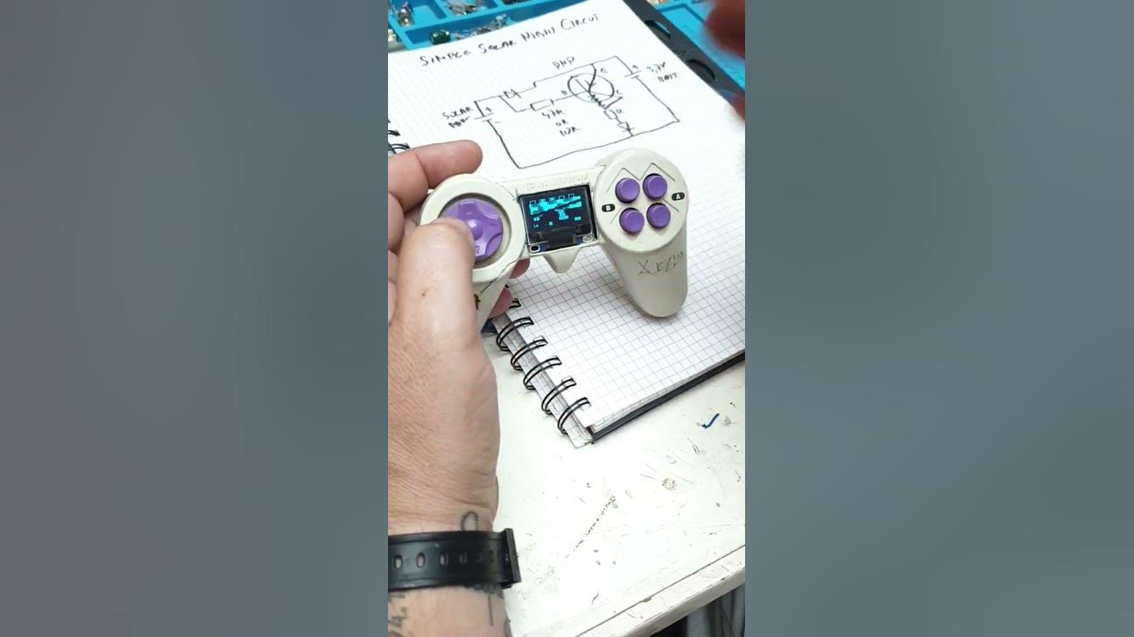 Homemade Game Console,the game is Frogger #amazing #shorts #diy #idea # ...