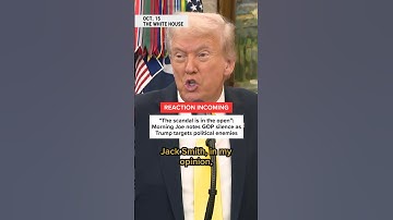 Morning Joe notes GOP silence as Trump targets political enemies