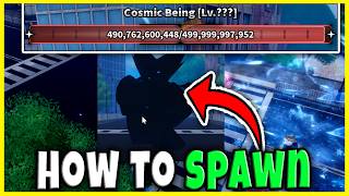 How To Spawn Cosmic Being Boss In Sailor Piece Fast Full Guide Roblox