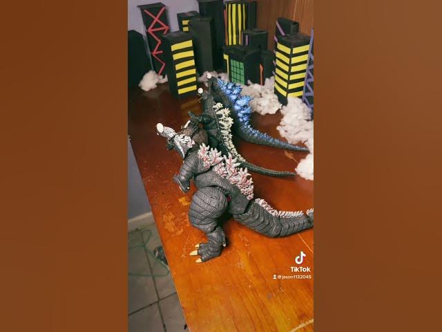 what did they saw???#actionfigures #godzilla