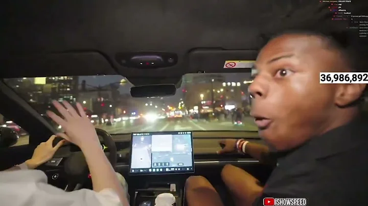 IShowSpeed finds out this Chinese Electric Car is TWO TIMES as fast as a Tesla 😲