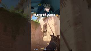 Hacks or luck? 🤔 #cs2 #counterstrike #funnymoments #fail