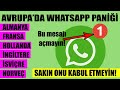 Whatsapp kullanan herkes bu gerçekleri bilmeden sakın hareket etmesin! Son dakika Avrupa haberleri