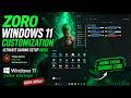 Roronoa Zoro Windows 11 Theme ⚔️ Best Gaming Desktop Customization 2026