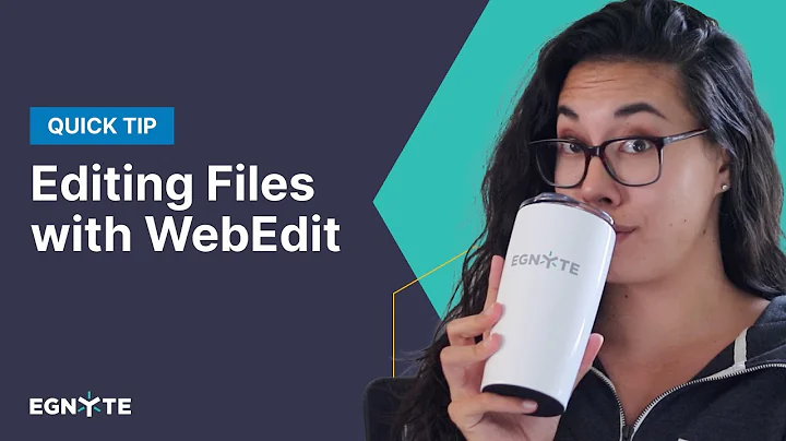 Editing files in the Web UI