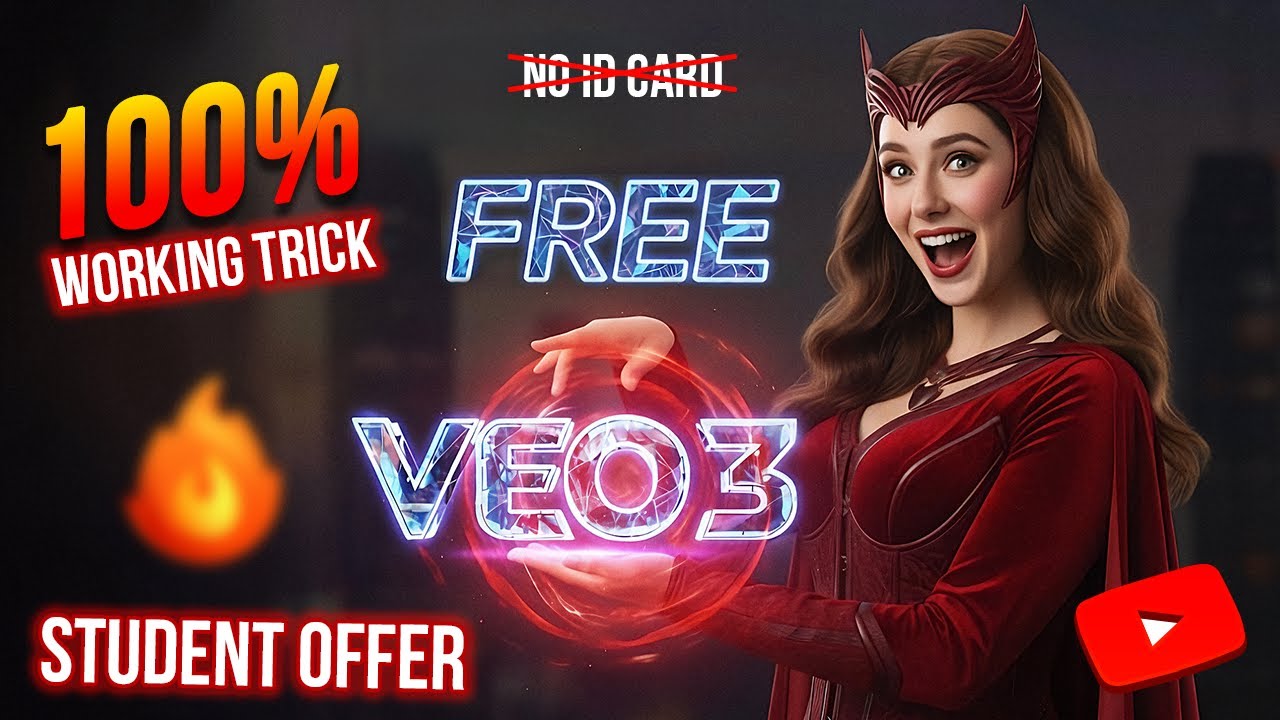 Google VEO 3 Free Student Offer+ Gemini Pro + Nano Banana Free #veo3 #geminipro