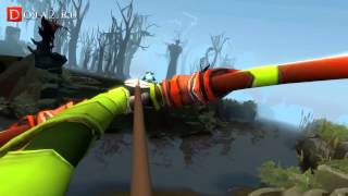 Drow Ranger, Storm и Windrunner   First Person View
