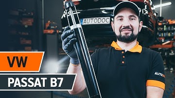 Wie VW PASSAT B7 Limousine Stoßdämpfer hinten wechseln [AUTODOC TUTORIAL]