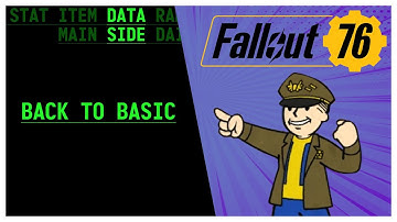 FO76 Side Quest: Back to Basic
