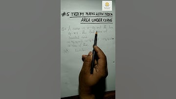 Area Under Curve #Short-Trick-5 for #IIT #NIMCET #JNU #BHU #JMI of #TMWT