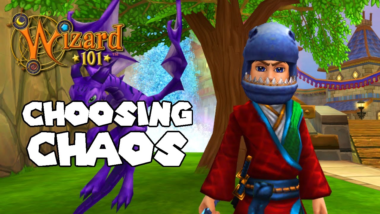 Wizard101: Choosing CHAOS In The Arena - YouTube