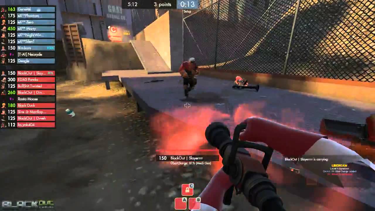 ETF2L Highlander Season 4 Week 1: BlackOut Gaming vs eXtremists