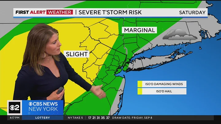 First Alert Forecast: CBS2 9/9/23 4:15 p.m. weather update