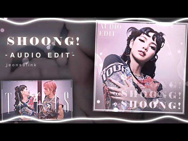 Shoong! (슝!) - TAEYANG FT. LISA audio edit (sped up)  [use 🎧!]