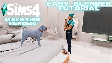 The Sims 4 Blender Tutorials | Easy To Follow | Links Included