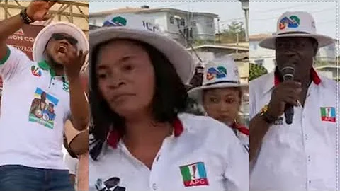 VETERAN ACTOR OGOGO, SOLA KOSOKO, FOLUKE DARAMOLA, DANCE  ON STAGE AS CAMPAIGN FOR TINUBU