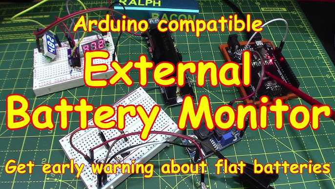 IoT Based 12V Battery Monitoring System With ESP8266