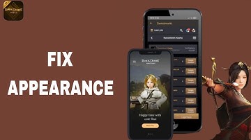 How To Fix And Solve Appearance On Black Desert Mobile App | Final Solution