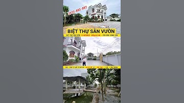 Biệt thự vườn Bình Chánh 5km 1000m2 hơn