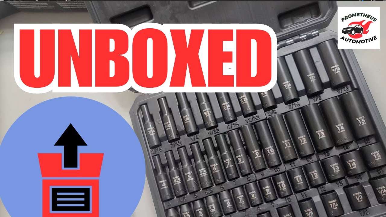 Socket Set Unboxed! Should I buy the Sunex 1848, 1/4 Inch Drive Master
