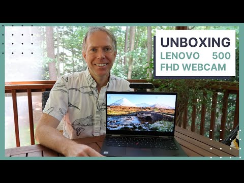 UNBOXING Lenovo 500 FHD Webcam