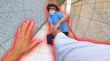 全力脱出 警備員VSパルクール本気の猛ダッシュ PARKOUR ESCAPE POV 全力脱出 警備員VSパルクール本気の猛ダッシュ PARKOUR ESCAPE POV