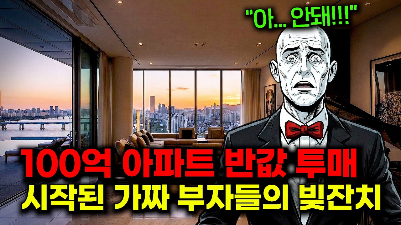🔥100억 집이 60억에 낙찰!!!🔥빚으로 쌓은 성벽이 '예쁜 쓰레기'로 전락한 소름돋는 이유!!!