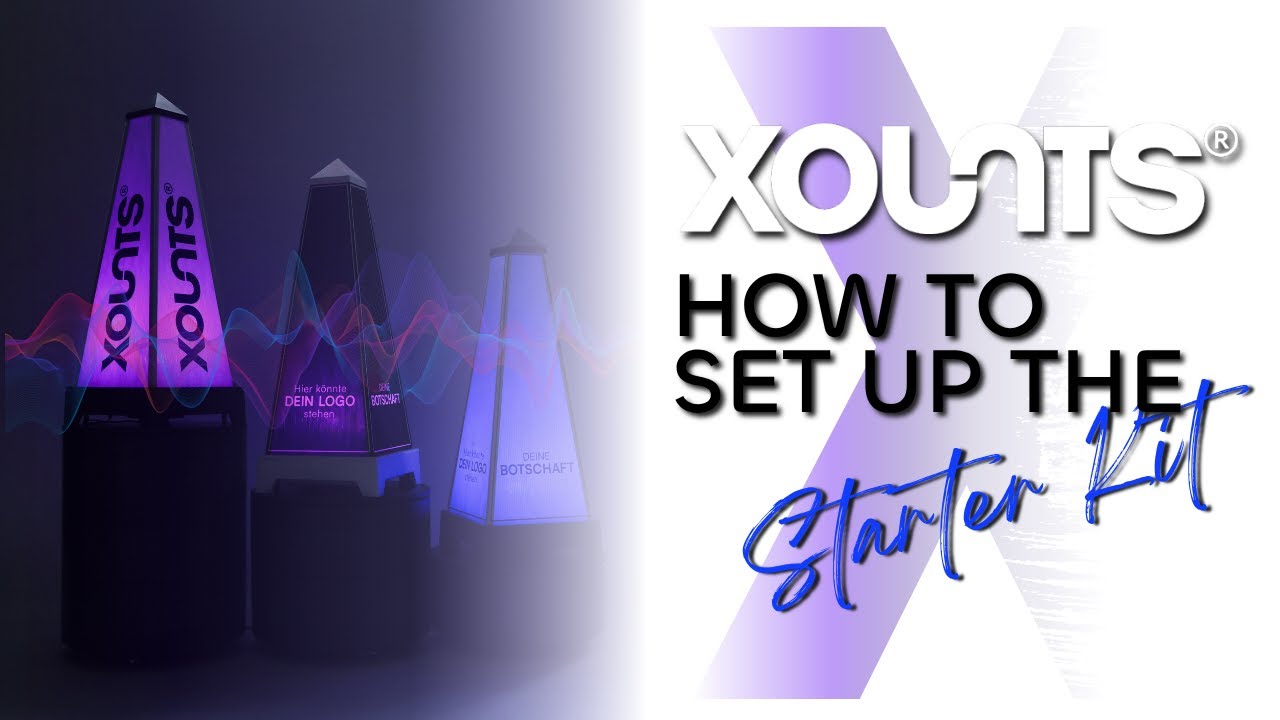 How to set up the Starter Kit I XOUNTS YouTube