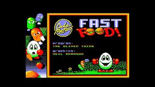 Fast Food for Amstrad CPC (Gameplay/Review)