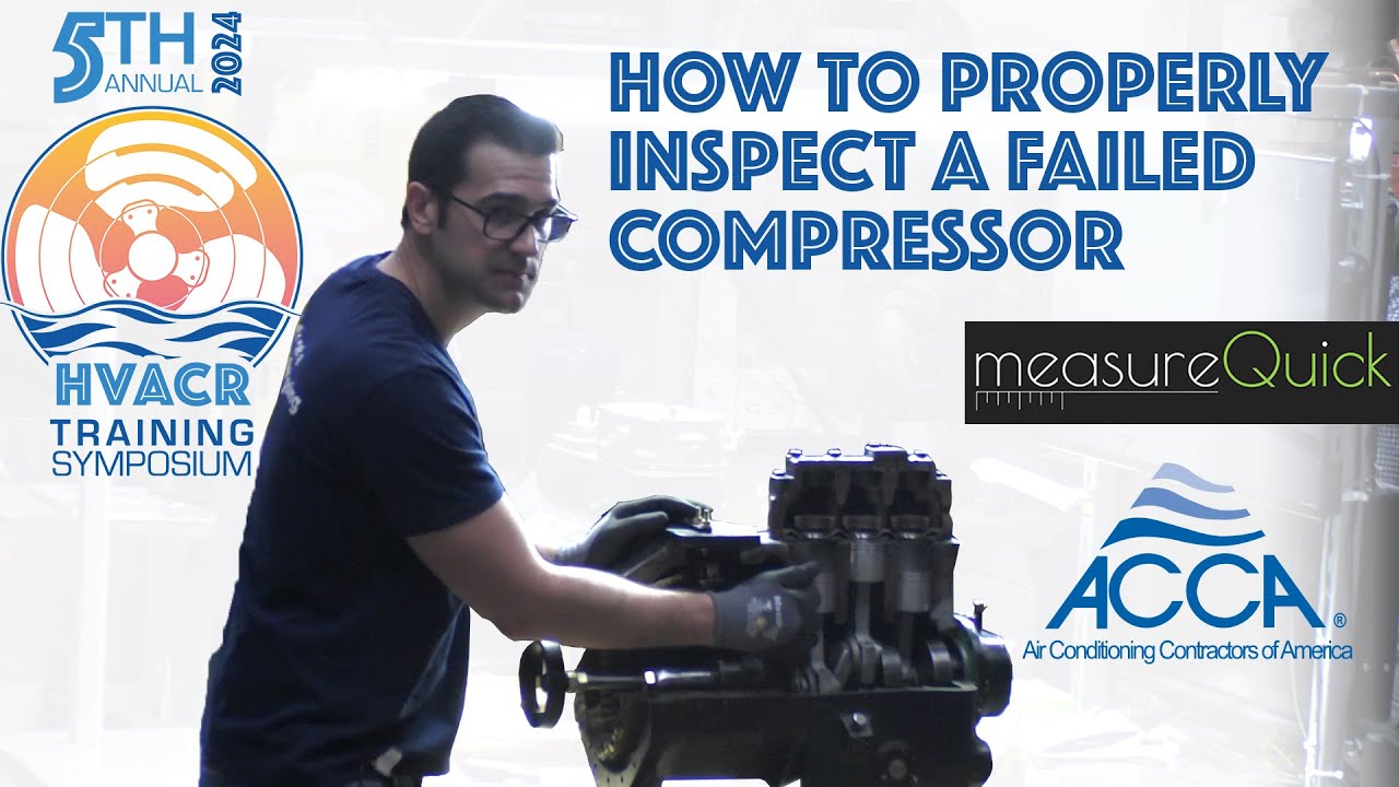 How To Properly Inspect a Failed Compressor with Trevor Matthews - YouTube