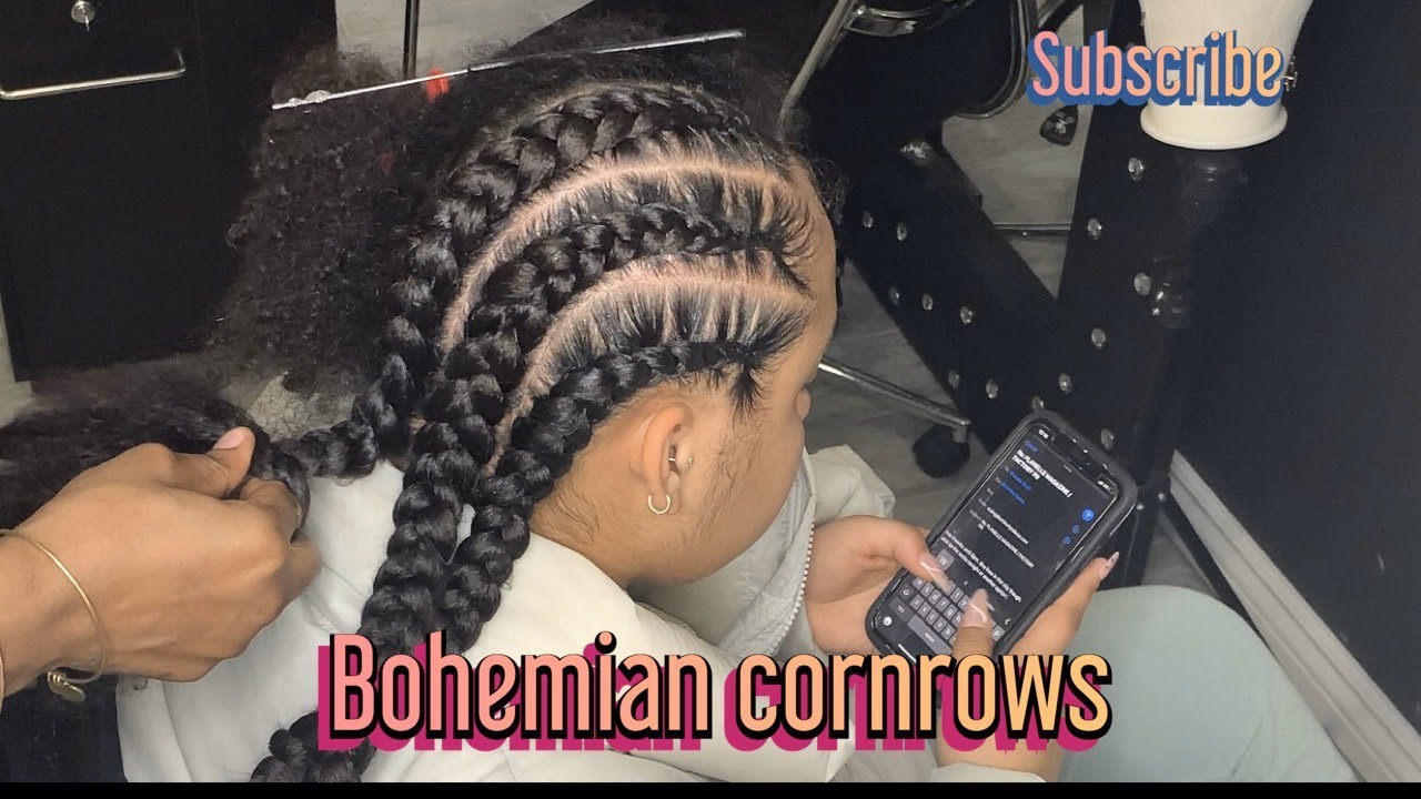 *MY FIRST VOICE OVER !* Watch me do Bohemian Cornrows for the first ...