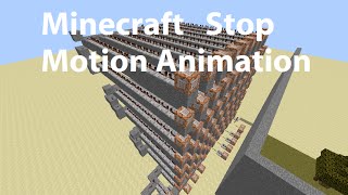 Minecraft Tree Punching, Stop Motion Animation With 1.8 Armor Stand