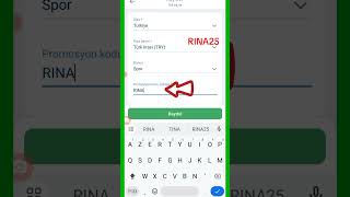 1Xbet Promosyon Kodu Özel Türkiye Rina25