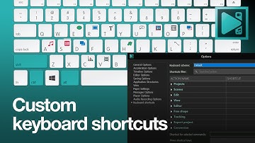 How to create custom keyboard shortcuts in VSDC