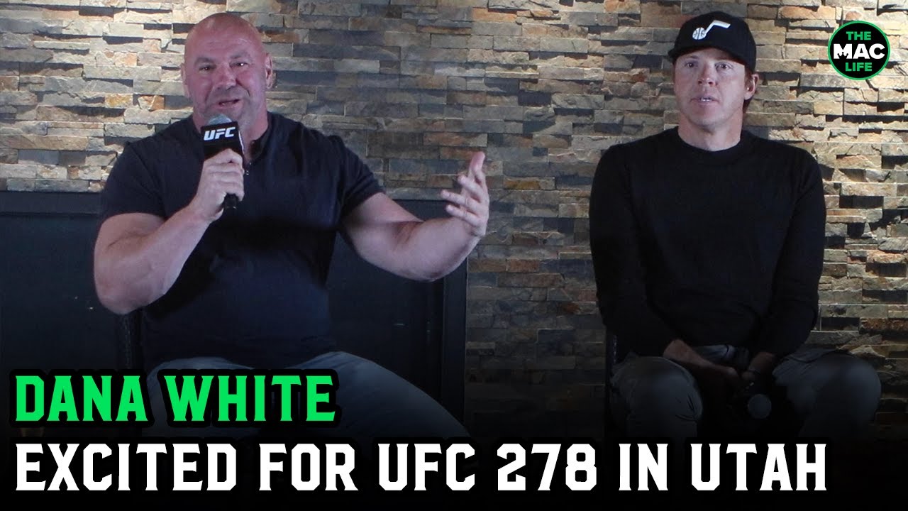 Dana White Talks UFC 278 Usman vs