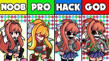 FNF Character Test | Gameplay VS Playground | Monika.EXE, Lunatic Monika