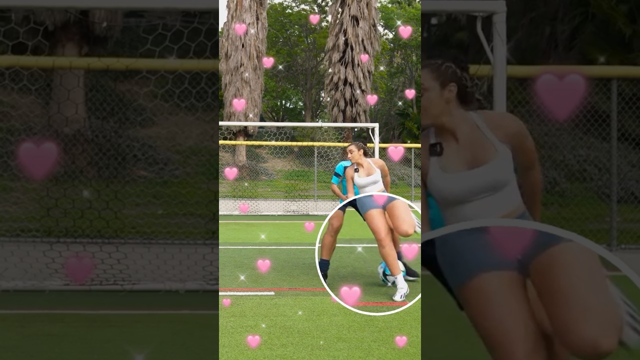 Cute girls skill | beautiful women soccer player 💪🥵| 