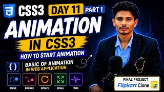 Full Stack Web Development | CSS3 Animation Tutorial | Animation & @keyframes | Day 11 Part 1