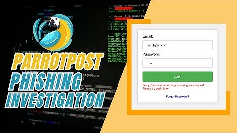 Investigating / Analyzing Phishing Webpage - Parrotpost TryHackMe