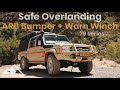 ARB Bumper/Bullbar Raptor Coated - 79 Series LandCruiser - Warn Winch - DIY - VDJ79 V8 Build Series