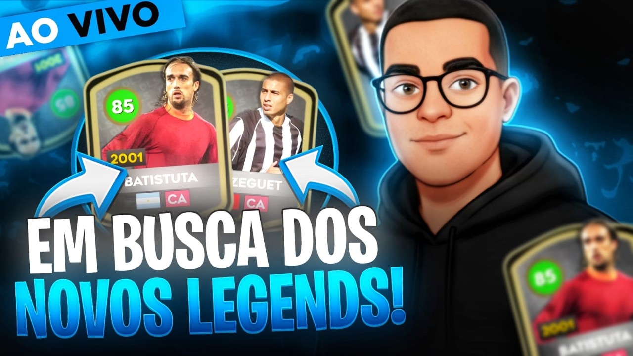 🔥EM BUSCA DOS LEGENDS NO DREAM LEAGUE SOCCER 2026 🔥AO VIVO🔥