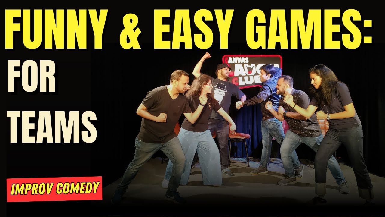 Funny & Easy Games: For teams, actors, and college students | Ankur ...