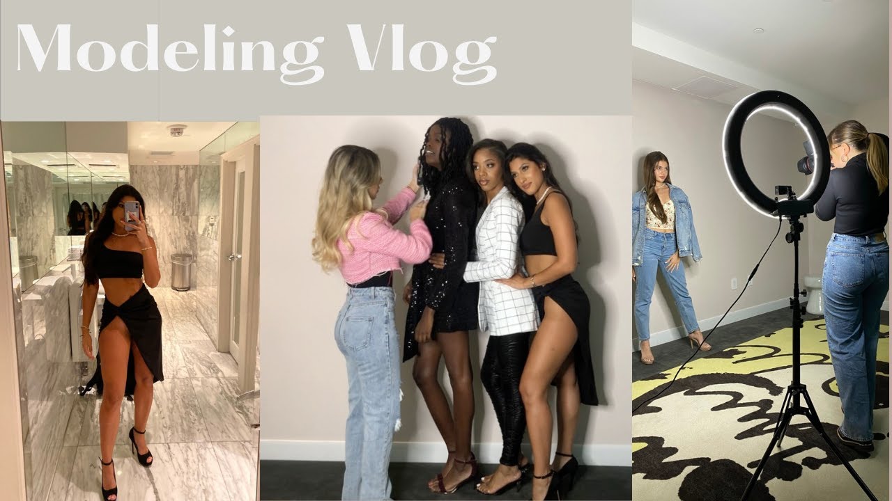 Fun Day with Me Model Vlog - YouTube