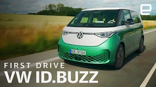 Volkswagen Idbuzz Electric Van First Drive It Combines Nostalgia And Technology