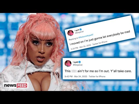 Doja Cat Quitting Music After Receiving Backlash For THIS Reason?!
