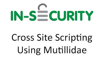 Cross Site Scripting Using Mutillidae