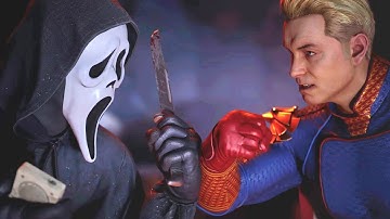 MK1 All Ghostface vs. Homelander Interaction / Intros (4k)