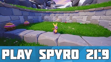 How to Play Spyro Reignighted Trilogy in 21:9! Spyro in 21:9! Flawless Ultrawide!