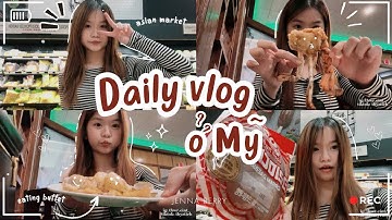 Daily Vlog Một Ngày Ở Mỹ 🇺🇸✨| đi ăn, chợ châu á, grwm
